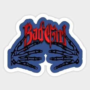 BAD GIRL Sticker